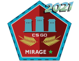 The 2021 Mirage Collection logo