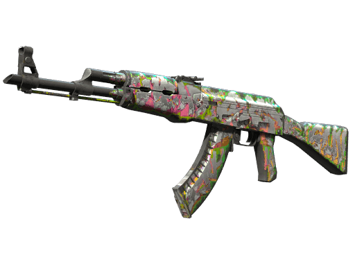 AK-47 | Head Shot (Well-Worn)