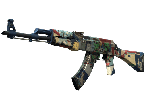 StatTrak™ AK-47 | Leet Museo (Well-Worn)