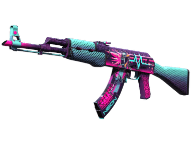 StatTrak™ AK-47 | Neon Rider (Minimal Wear)