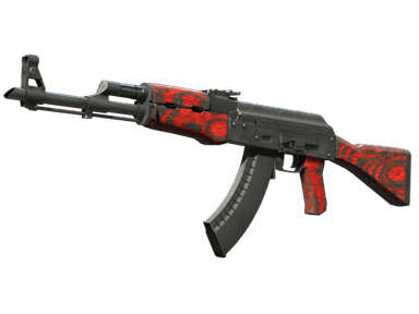 StatTrak™ AK-47 | Red Laminate (Battle-Scarred)