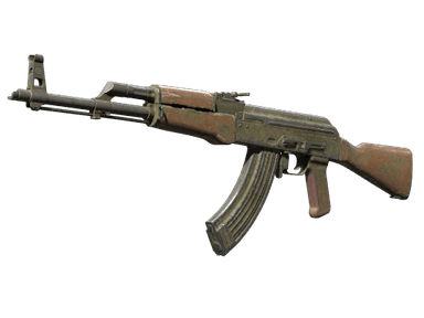 Souvenir AK-47 | Safari Mesh (Battle-Scarred)