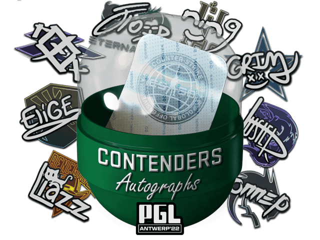 Antwerp 2022 Contenders Autograph Capsule