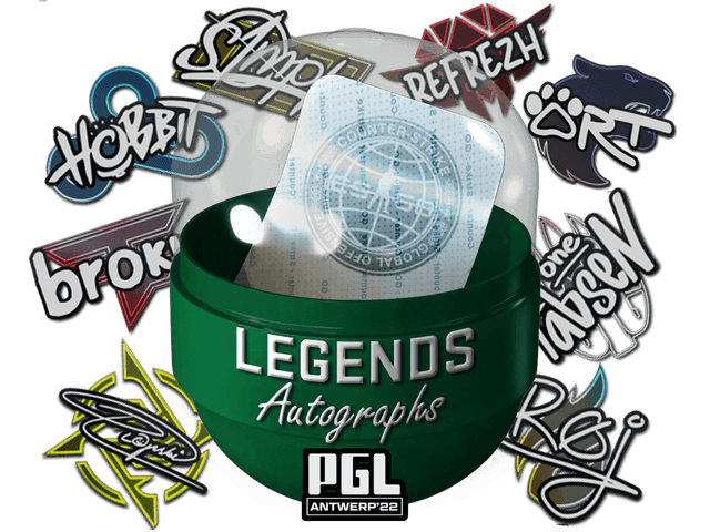 Antwerp 2022 Legends Autograph Capsule