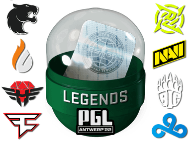 Antwerp 2022 Legends Sticker Capsule
