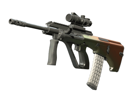AUG | Amber Fade (Well-Worn)