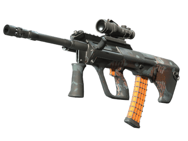 AUG | Amber Slipstream (Well-Worn)