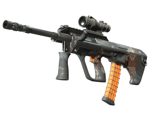 AUG | Amber Slipstream (Well-Worn)
