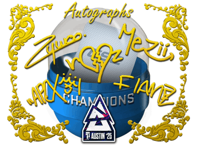 Austin 2025 Champions Autograph Capsule