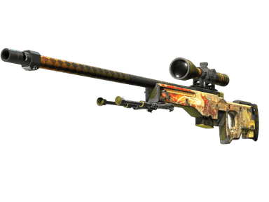 AWP | Dragon Lore (Well-Worn)