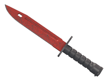 ★ Bayonet | Crimson Web (Minimal Wear)