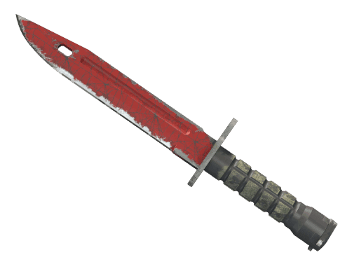★ Bayonet | Crimson Web (Well-Worn)
