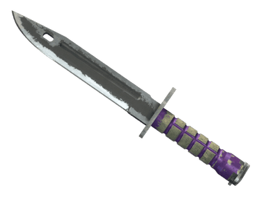 ★ Bayonet | Ultraviolet (Battle-Scarred)