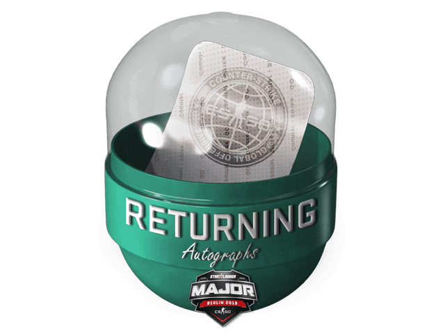 Berlin 2019 Returning Challengers Autograph Capsule