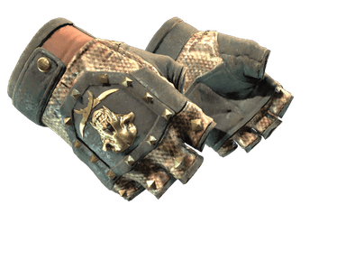 ★ Bloodhound Gloves | Snakebite (Battle-Scarred)