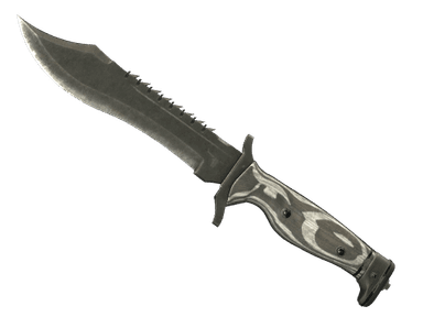 ★ StatTrak™ Bowie Knife | Black Laminate (Battle-Scarred)