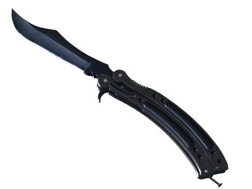 ★ Butterfly Knife | Blue Steel (Battle-Scarred)