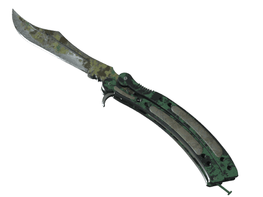 ★ Butterfly Knife | Boreal Forest (Battle-Scarred)