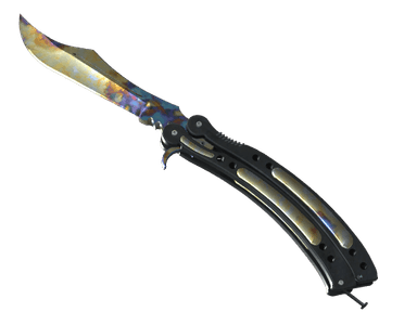 ★ Butterfly Knife | Case Hardened (Minimal Wear)