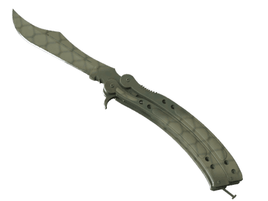 ★ StatTrak™ Butterfly Knife | Safari Mesh (Minimal Wear)