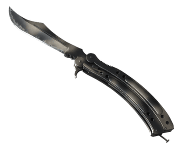 ★ Butterfly Knife | Scorched (Well-Worn)