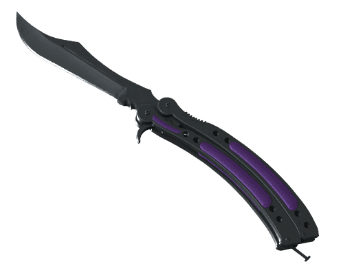 ★ StatTrak™ Butterfly Knife | Ultraviolet (Minimal Wear)
