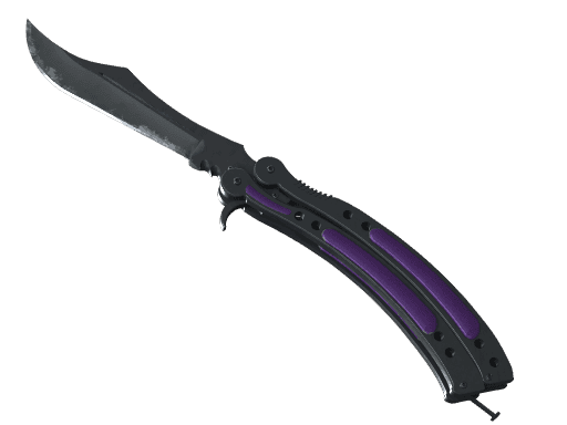 ★ Butterfly Knife | Ultraviolet (Well-Worn)