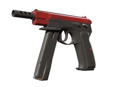StatTrak™ CZ75-Auto | Crimson Web (Minimal Wear)