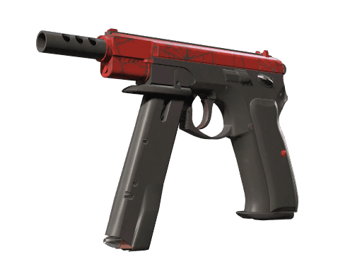 StatTrak™ CZ75-Auto | Crimson Web (Minimal Wear)