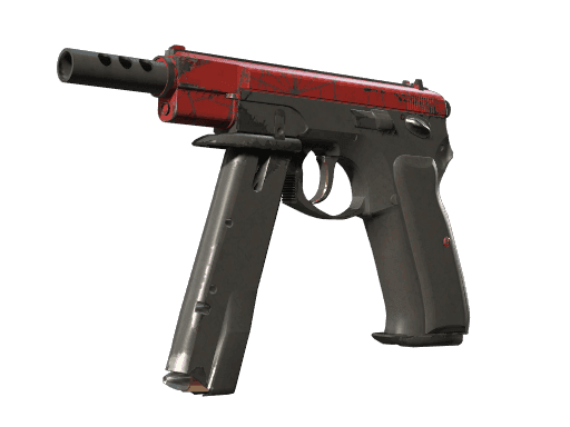 CZ75-Auto | Crimson Web (Well-Worn)
