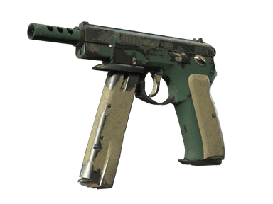 CZ75-Auto | Green Plaid (Battle-Scarred)