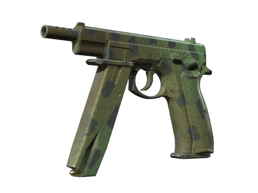 CZ75-Auto | Jungle Dashed (Minimal Wear)