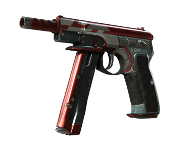 StatTrak™ CZ75-Auto | Red Astor (Field-Tested)