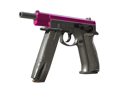 StatTrak™ CZ75-Auto | The Fuschia Is Now (Minimal Wear)