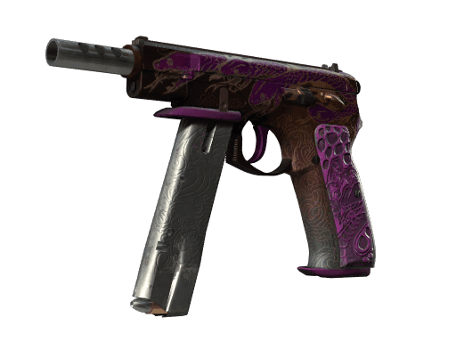 StatTrak™ CZ75-Auto | Xiangliu (Battle-Scarred)