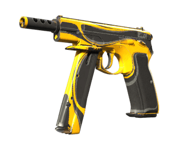 StatTrak™ CZ75-Auto | Yellow Jacket (Field-Tested)