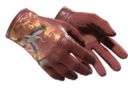 ★ Driver Gloves | Brocade Crane (Field-Tested)