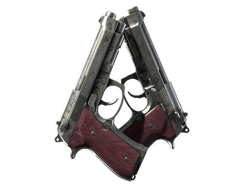 Dual Berettas | BorDeux (Battle-Scarred)