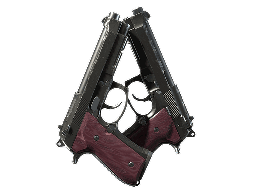 Dual Berettas | BorDeux (Well-Worn)