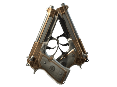 StatTrak™ Dual Berettas | Cartel (Field-Tested)