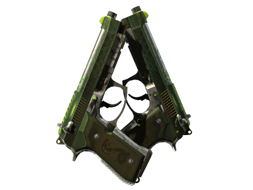 Dual Berettas | Cobra Strike (Battle-Scarred)