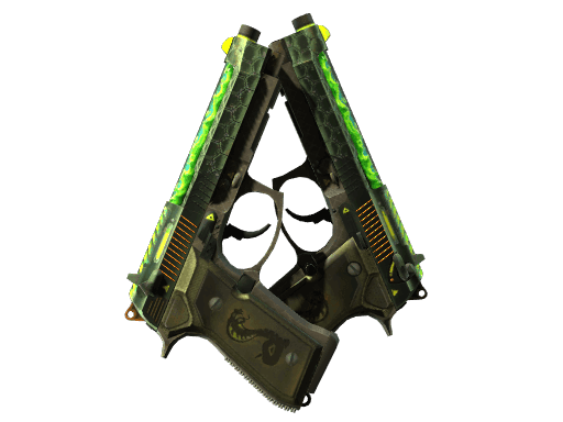 Dual Berettas | Cobra Strike (Minimal Wear)