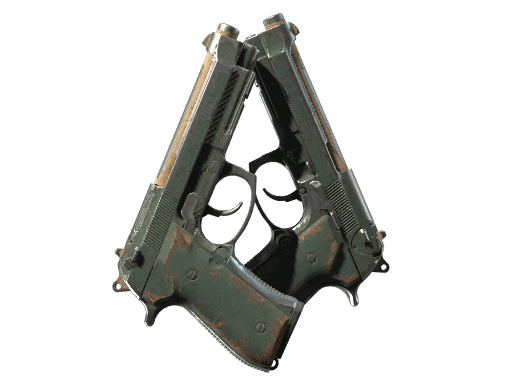 Dual Berettas | Contractor (Battle-Scarred)