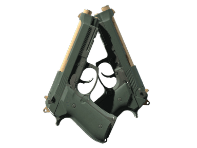 Souvenir Dual Berettas | Contractor (Field-Tested)