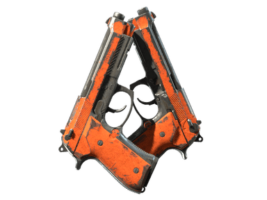 Souvenir Dual Berettas | Demolition (Battle-Scarred)