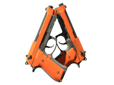 Souvenir Dual Berettas | Demolition (Well-Worn)