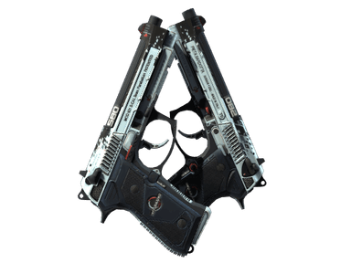 StatTrak™ Dual Berettas | Dezastre (Minimal Wear)