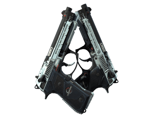 Dual Berettas | Dezastre (Well-Worn)