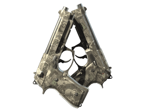 Dual Berettas | Heist (Well-Worn)