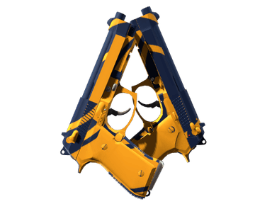 StatTrak™ Dual Berettas | Marina (Factory New)